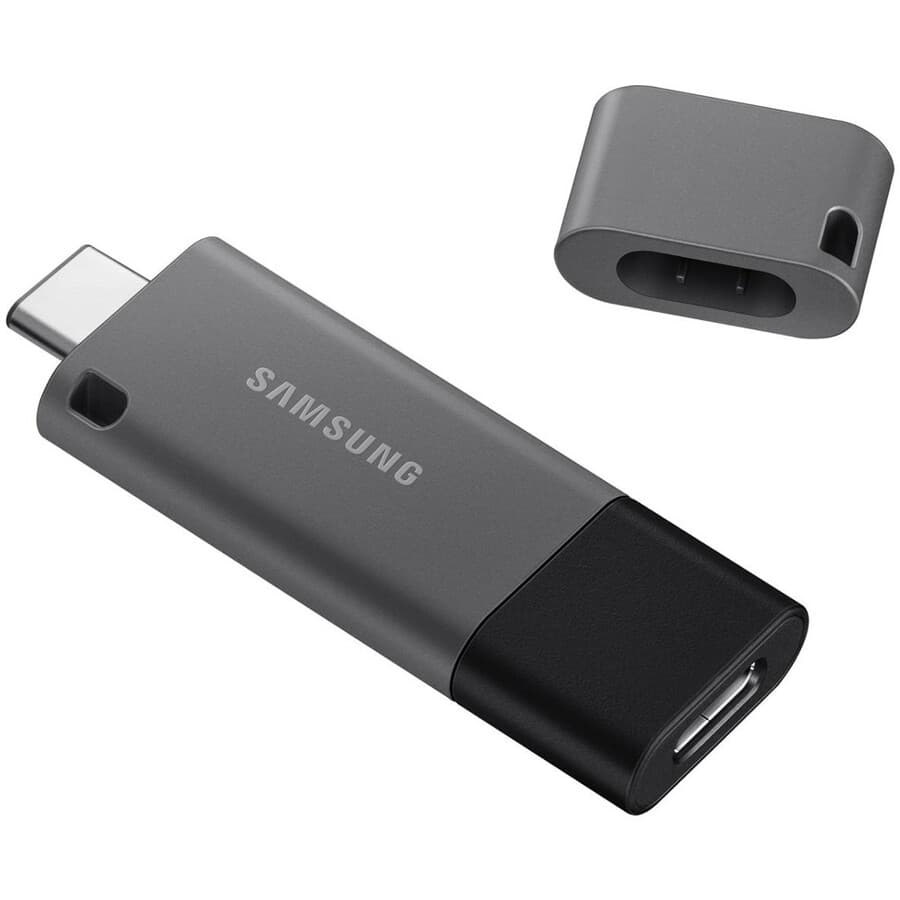 Samsung 256 GB USB Duo Plus flash drive for portable high-capacity storage