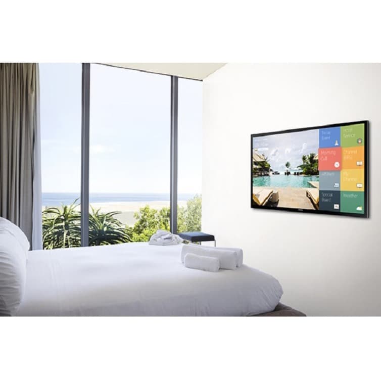 SAMSUNG COMMERCIAL HOSPITALITY LCD 55 4K NON-SMART P:I PRO:IDIOM LYNK DRM SIMPLE STAND view 9