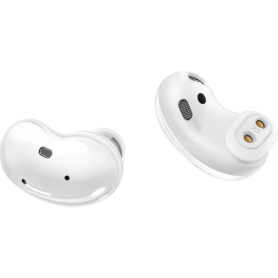 Samsung Galaxy Buds Live white true wireless in-ear headset with charging case