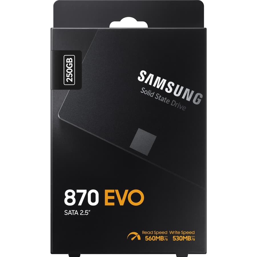 Samsung 870 EVO 2.5 SSD 250GB view 2