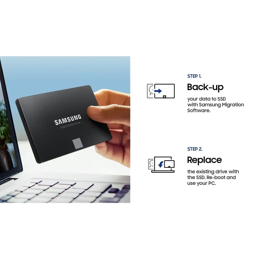 Samsung 870 EVO 4TB 2.5" 6GB view 2