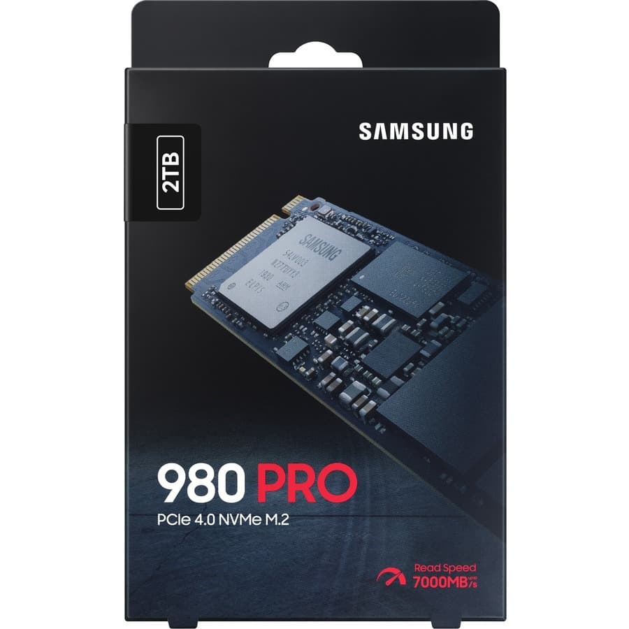 Samsung 980 PRO 2TB M.2 NVMe PCIe SSD internal storage drive