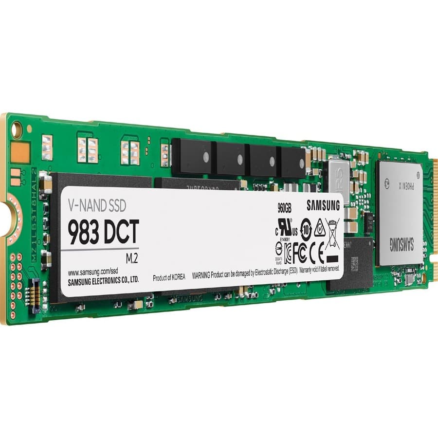 SAMSUNG - SOURCING SAMSUNG 983 DCT 960GB M.2 PCIE EXPRESS 3.0 X4 (NVME) ENTERPRISE view 2