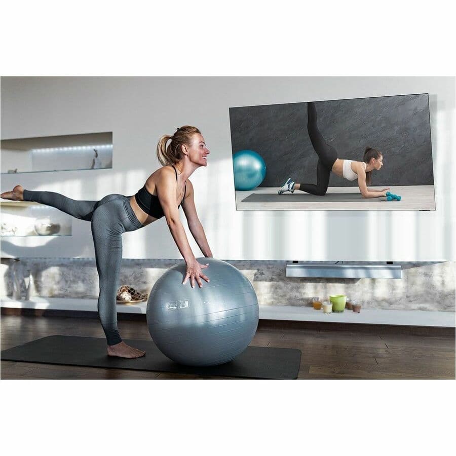 Samsung WMN-B05FB/ZA full motion slim wall mount for 2022 55 inch QLED display