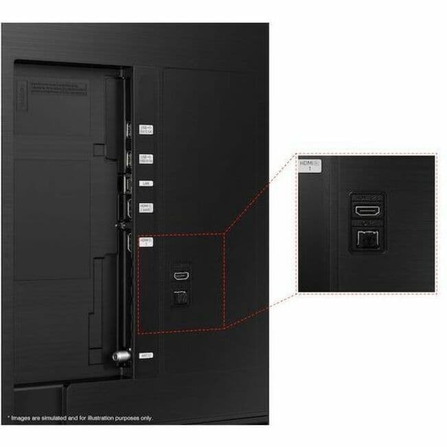 Samsung 85-inch Q60B QLED 4K smart TV with thin bezel and large screen