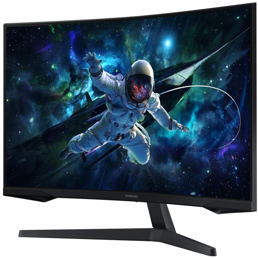 Samsung Odyssey G55C 32 inch curved QHD monitor with 1000R curvature