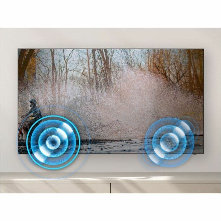 Samsung 50-inch QLED 4K smart TV with Quantum HDR+, NQ4 AI Gen2 Processor, and 120 Hz refresh rate