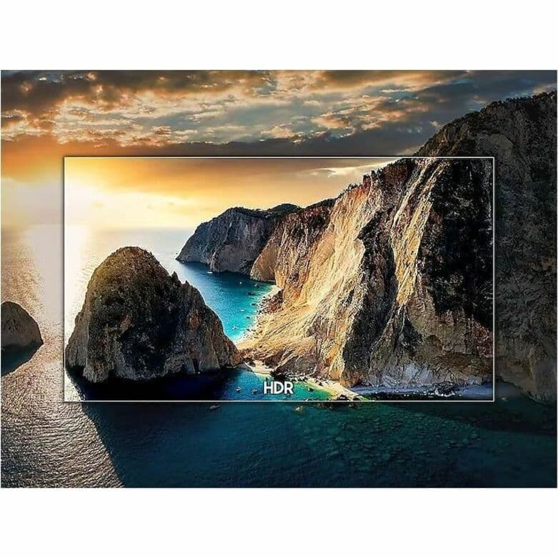 Samsung 75-inch 4K Smart TV with Tizen, HDR, and 120Hz refresh