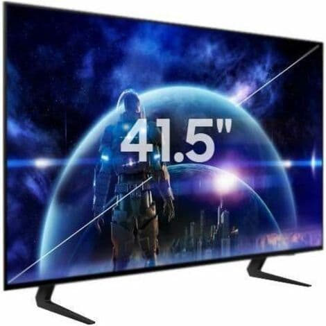 Samsung 42-inch OLED 4K Smart TV with 120 Hz refresh rate and slim black bezel