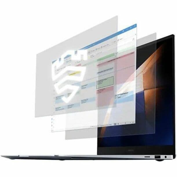 Samsung Galaxy Book4 Pro 16 business laptop in Moonstone Gray with Intel Core Ultra 7 and 32 GB memory