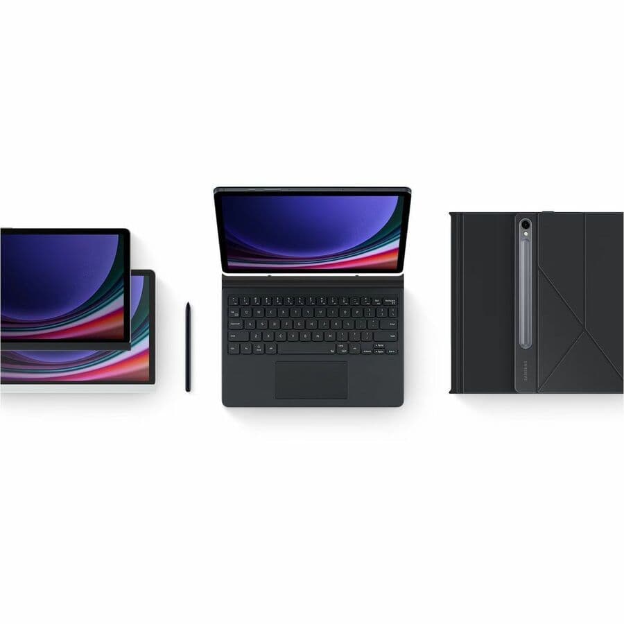 Samsung Smart Book Cover black for Galaxy Tab S9 S9 FE and S10 FE