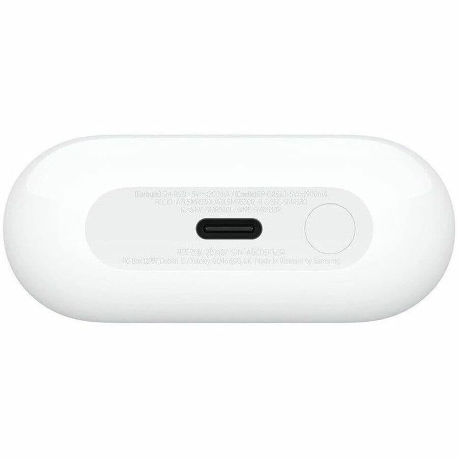 Samsung Galaxy Buds 3 White wireless earbuds with charging case