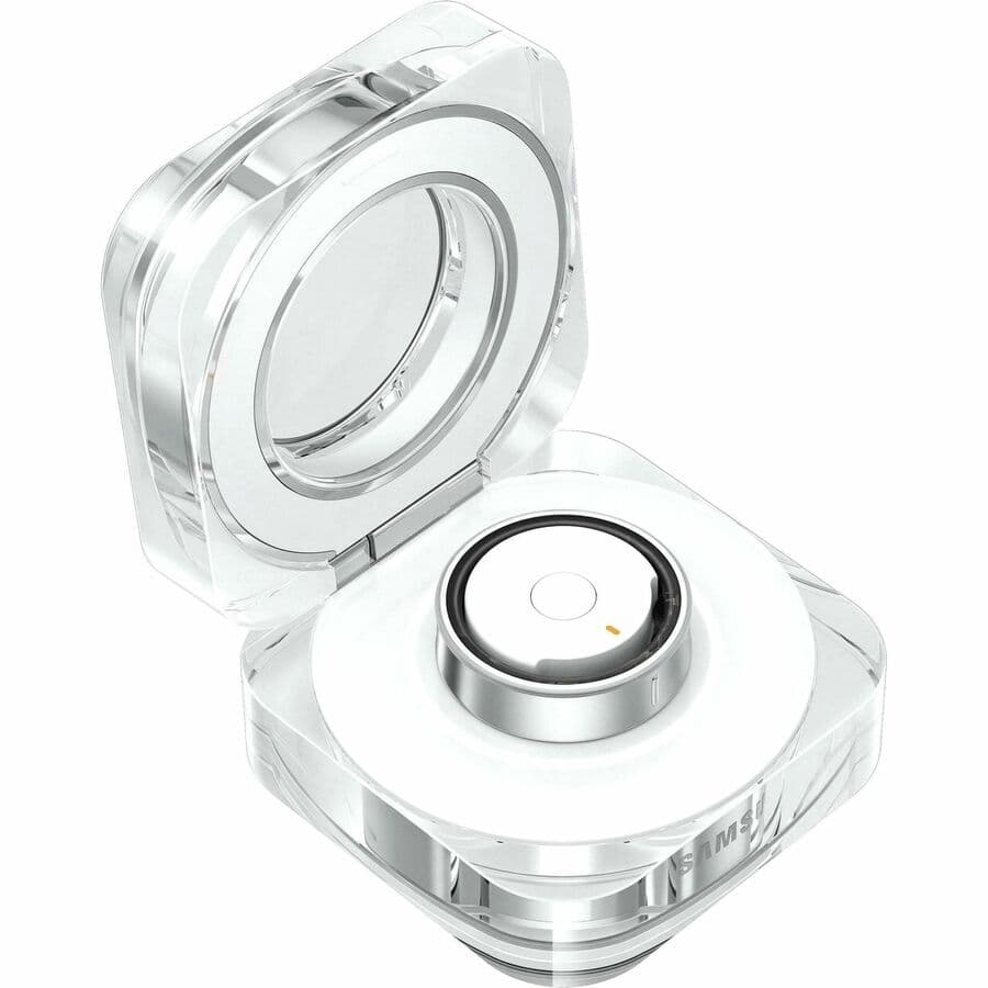 Samsung Galaxy Ring Size 7 Silver titanium wearable ring