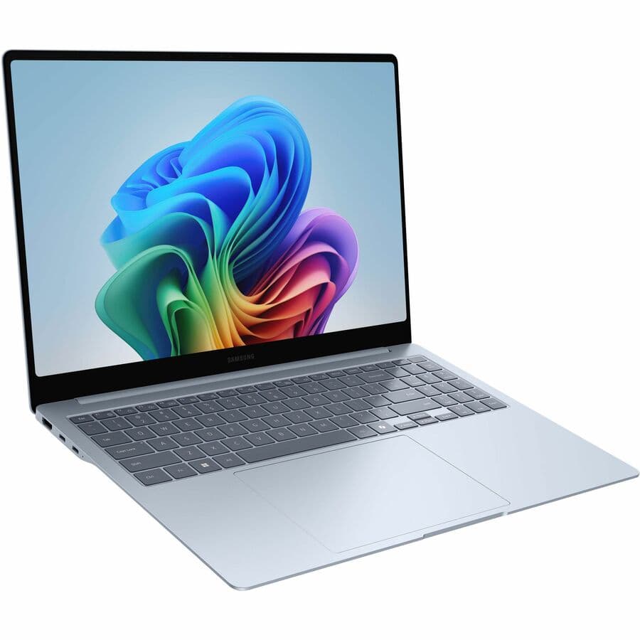 Samsung Book4 Edge 15.6-inch Sapphire Blue laptop with 16 GB RAM and 512 GB SSD