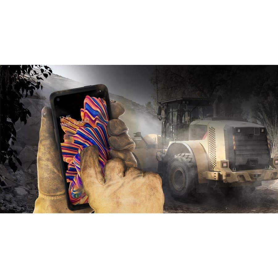 Samsung Galaxy XCover Pro rugged unlocked phone in black with 64 GB storage