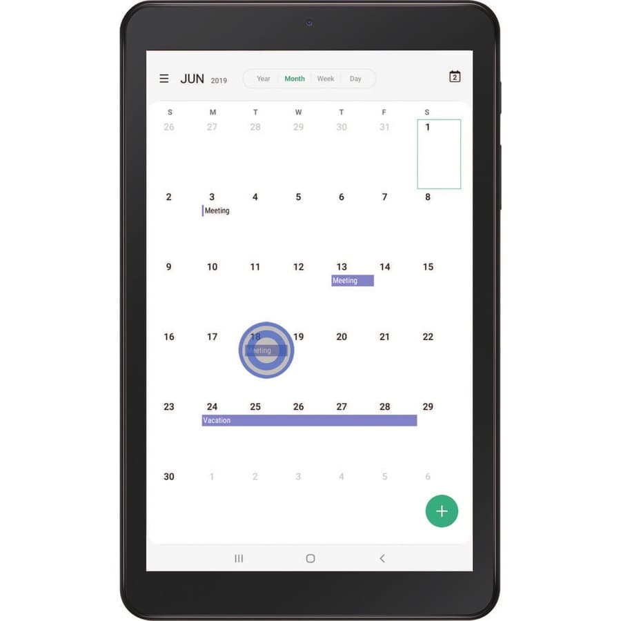 Samsung Galaxy Tab A 8-inch Verizon business tablet with 32 GB storage and LTE connectivity