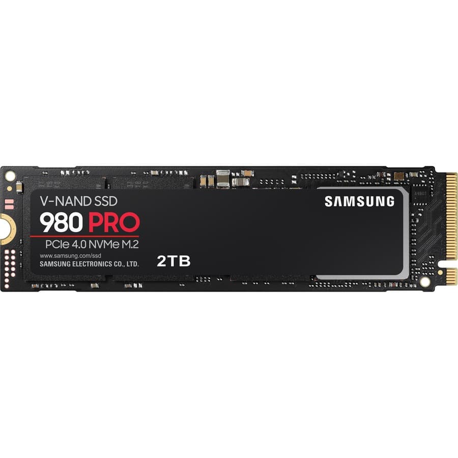 Samsung 980 PRO 2TB M.2 NVMe PCIe SSD internal storage drive