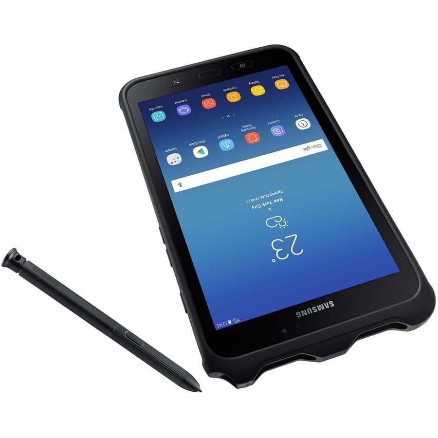 Samsung Galaxy Tab Active2 8.0 black rugged tablet with Wi‑Fi and 16 GB storage