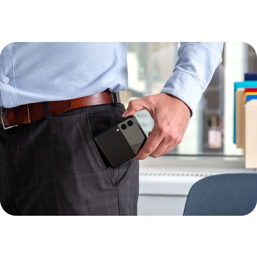 SAMSUNG - UNLOCKED PHONES B2C PHANTOM BLACK 128GB SAMSUNG GALAXY Z FLIP 3 128GB view 15