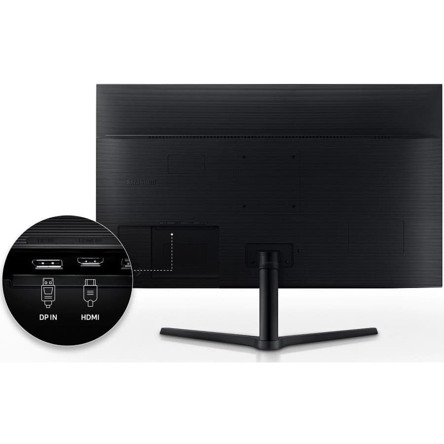 Samsung 32-inch flat computer monitor for office productivity and VESA mounting