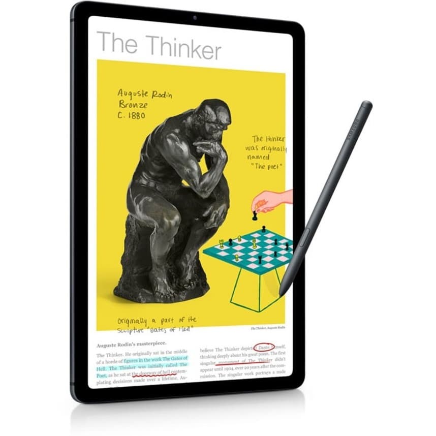 Samsung Galaxy Tab S6 Lite 2022 64 GB gray tablet with S Pen support
