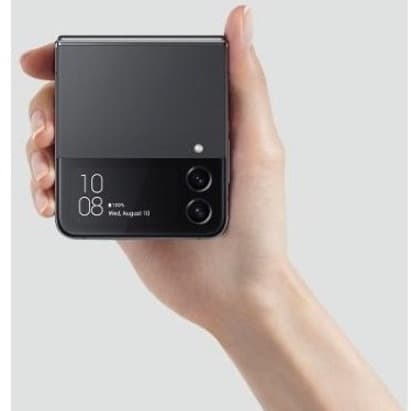 SAMSUNG - UNLOCKED PHONES B2C GALAXY Z FLIP4 5G 128GBUNLOCKED BLACK view 4