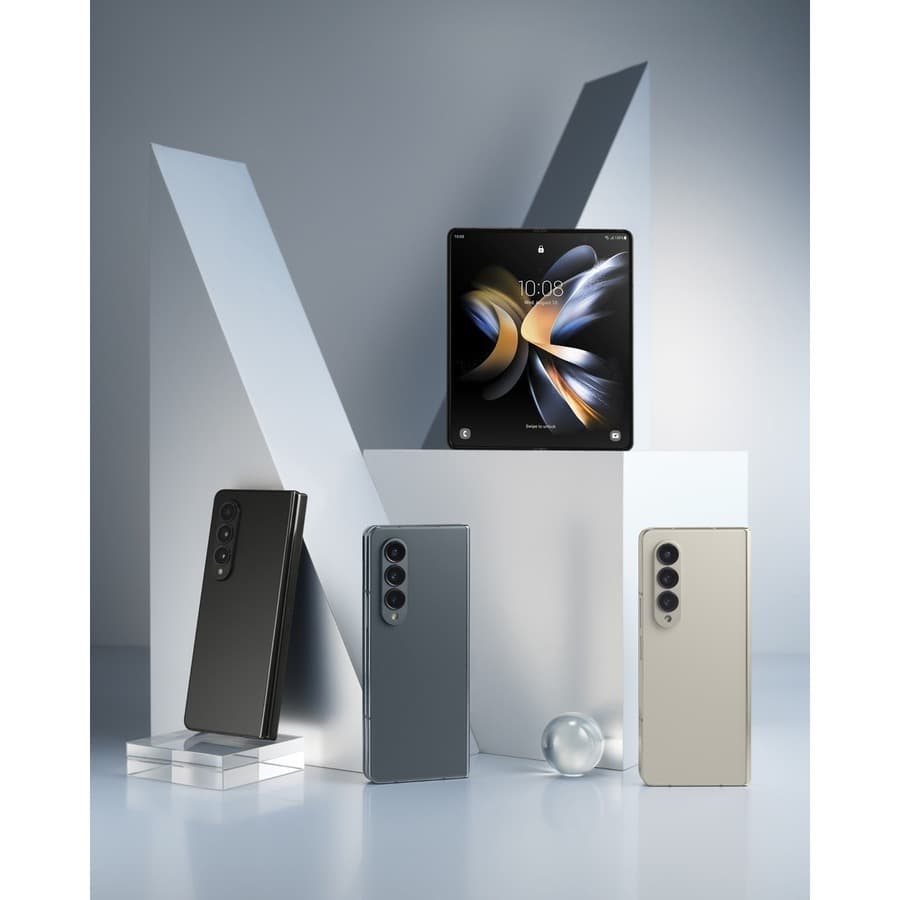 SAMSUNG- UNLOCKED PHONES B2B GALAXY Z FOLD4 5G 256GB UNLOCKED PHANTOM BLACK view 4