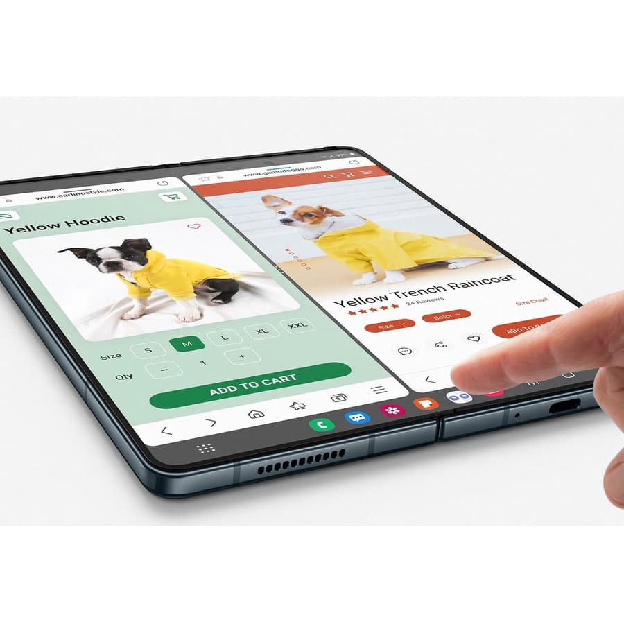 SAMSUNG- UNLOCKED PHONES B2B GALAXY Z FOLD4 5G 256GB UNLOCKED GRAYGREEN view 4