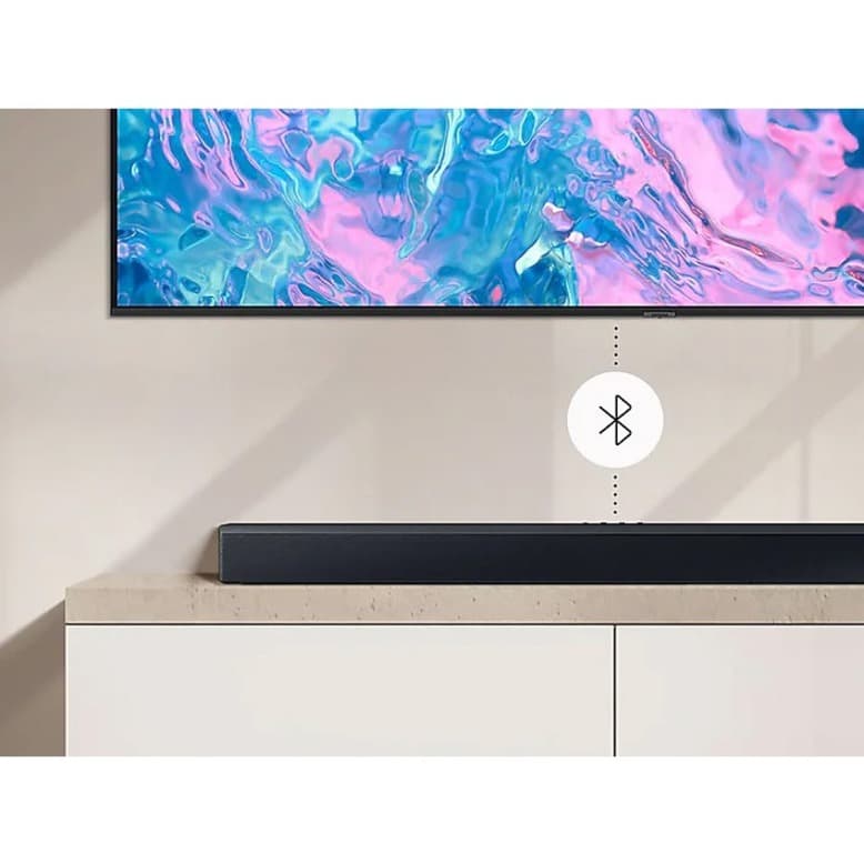 Samsung HW-C450/ZA black 2.1-channel soundbar for TV audio