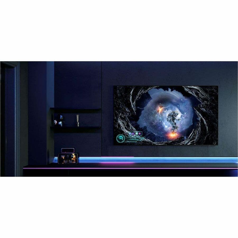 Samsung 42-inch OLED 4K Smart TV with 120 Hz refresh rate and slim black bezel