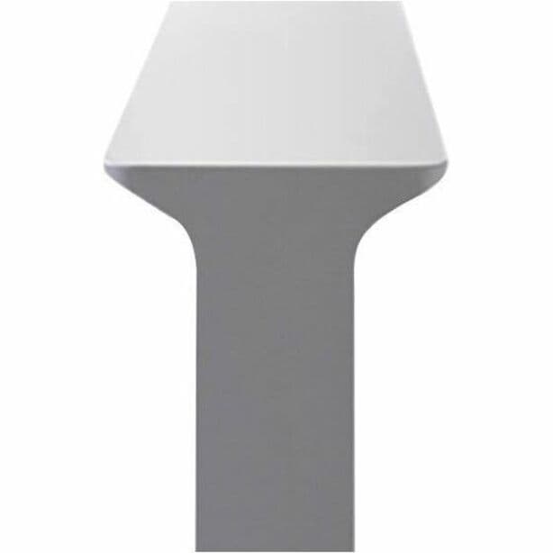 Samsung 43-inch The Serif QLED 4K Smart TV with easel stand in white