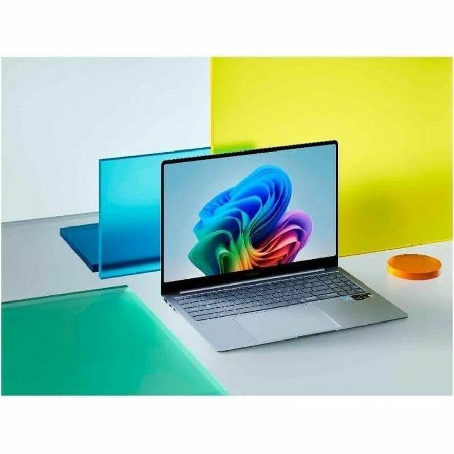 Samsung Galaxy Book4 Edge 16 business laptop in Sapphire Blue with 16-inch display