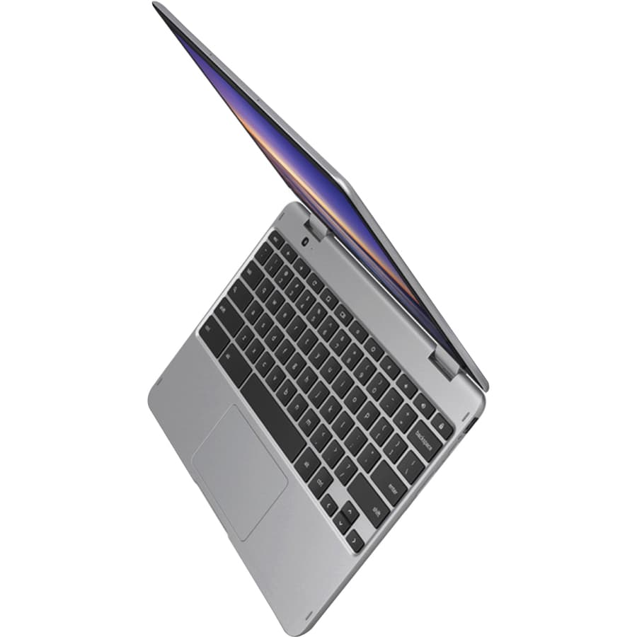 Samsung Chromebook Plus V2 2-in-1 convertible laptop with Chrome OS and Intel Celeron 3965Y