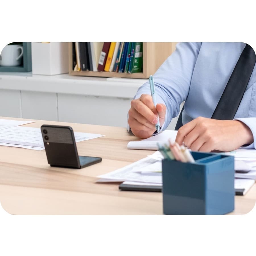 SAMSUNG - UNLOCKED PHONES B2C PHANTOM BLACK 128GB SAMSUNG GALAXY Z FLIP 3 128GB view 16