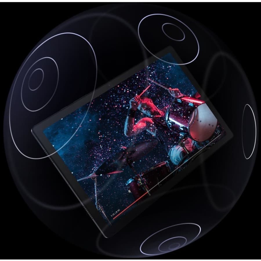 Samsung Galaxy Tab A8 10.5-inch commercial tablet in dark gray with 4 GB RAM and 128 GB storage