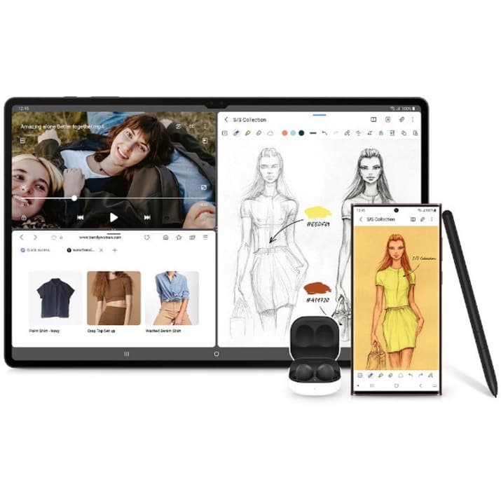 Samsung Galaxy Tab S8 business tablet in Graphite with 11-inch display