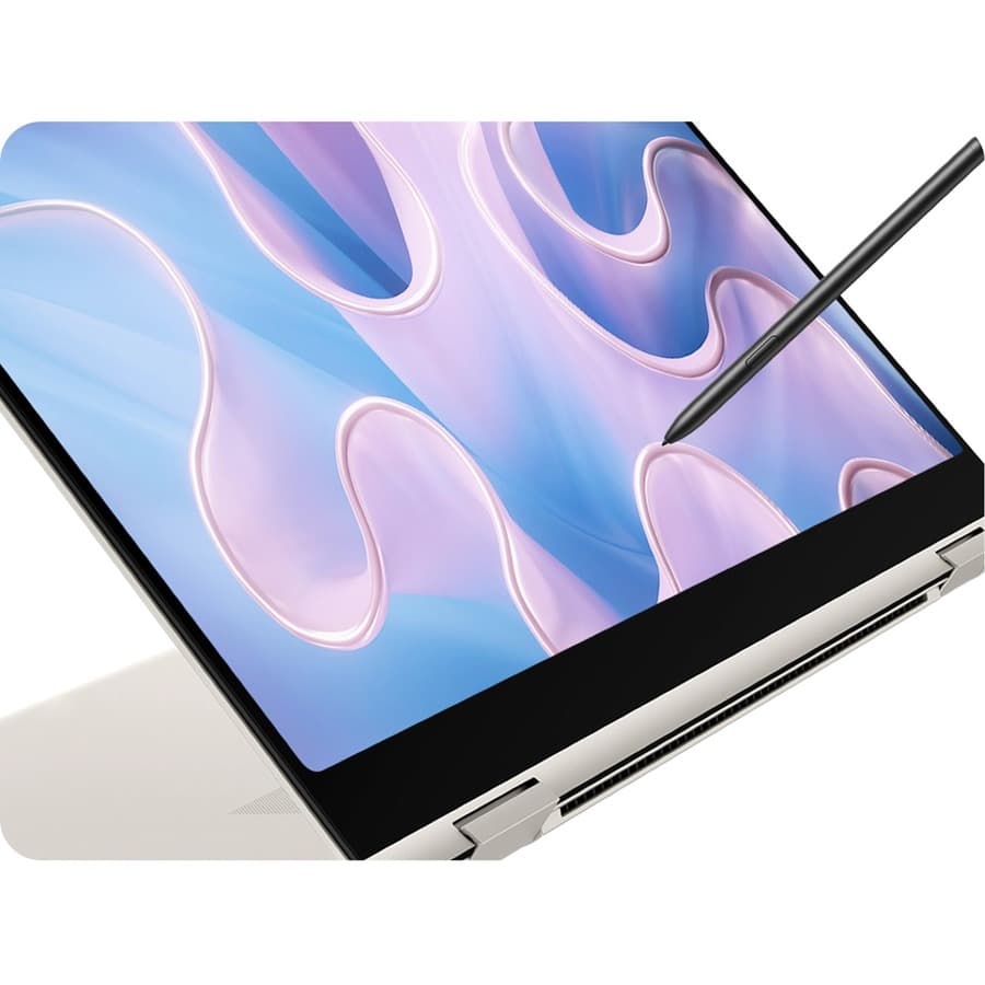 Samsung Galaxy Book3 360 13.3-inch silver 2-in-1 notebook with Intel Core i7 and Windows 11 Pro