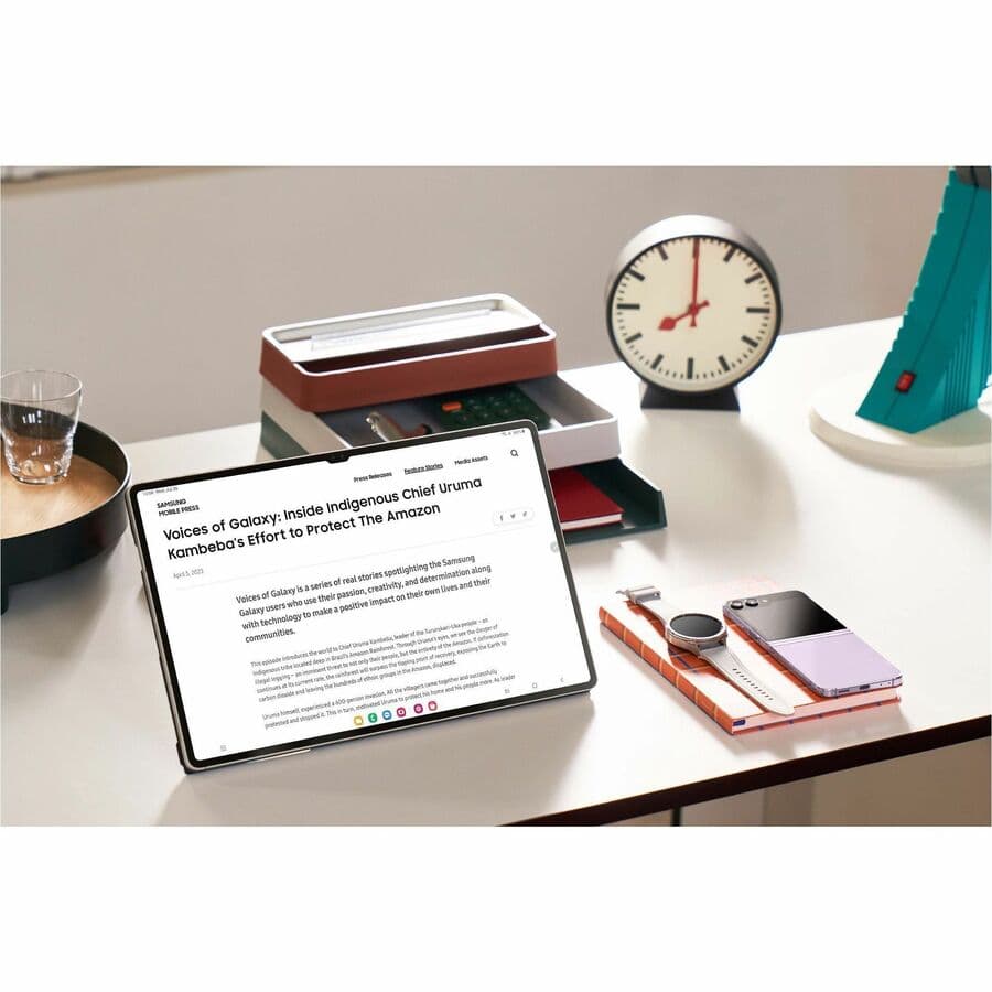 SAMSUNG COMMERCIAL TABLET GALAXY WATCH6 CLASSIC LTE 43MM SILVER view 14