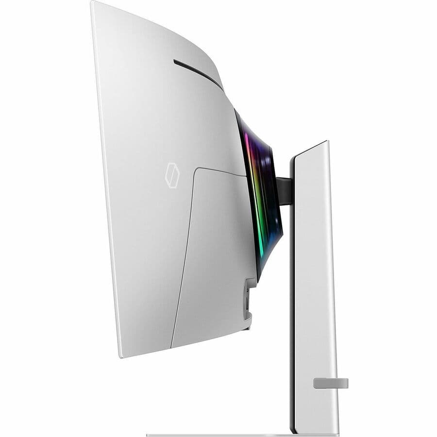 Samsung 49-inch curved OLED ultrawide monitor with 5,120 x 1,440 resolution