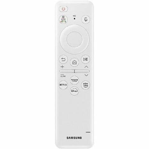 Samsung 43-inch The Serif QLED 4K Smart TV with easel stand in white