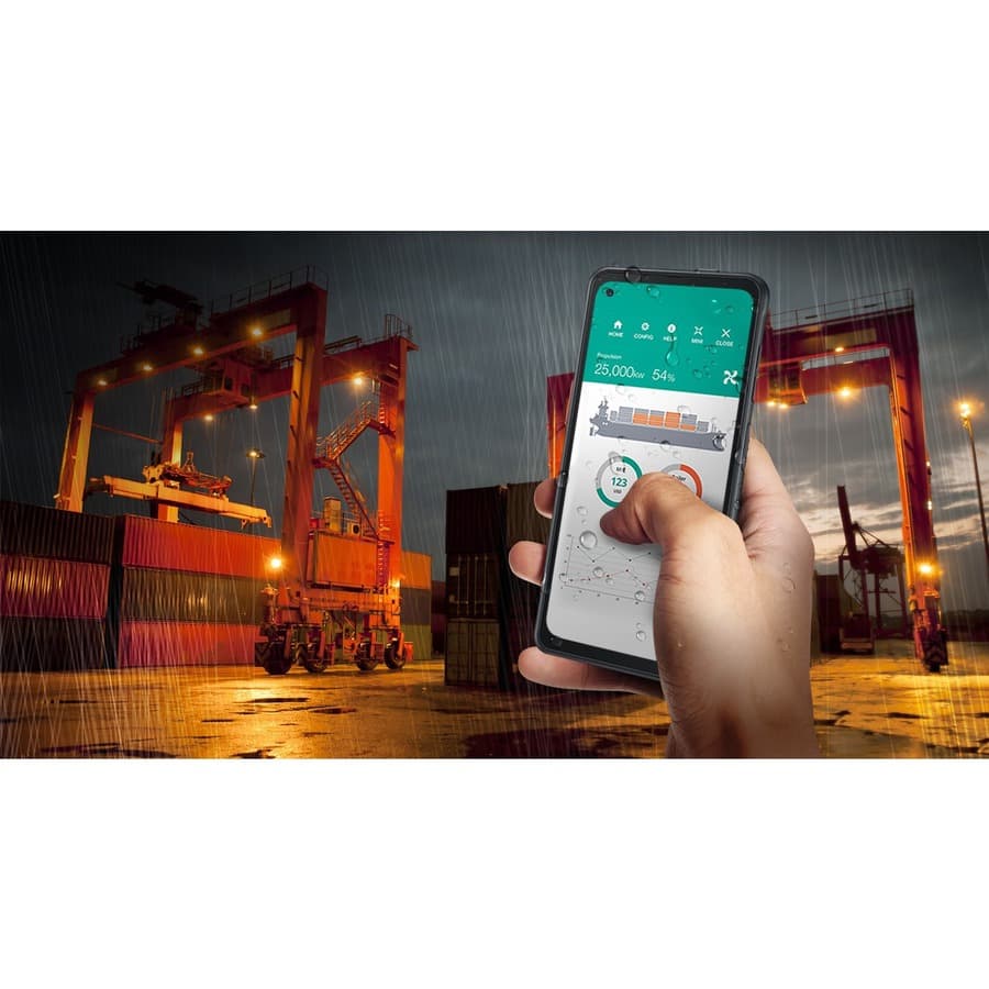 Samsung Galaxy XCover Pro rugged unlocked phone in black with 64 GB storage