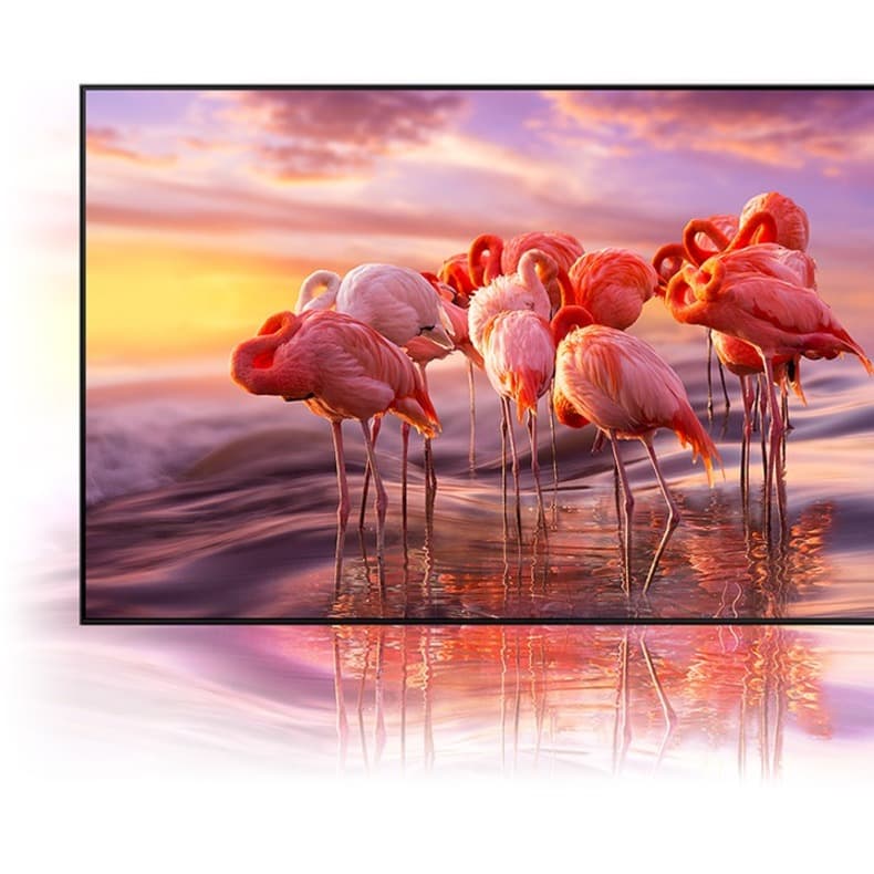Samsung 50-inch Neo QLED 4K QN90 series TV with slim bezel and premium HDR display