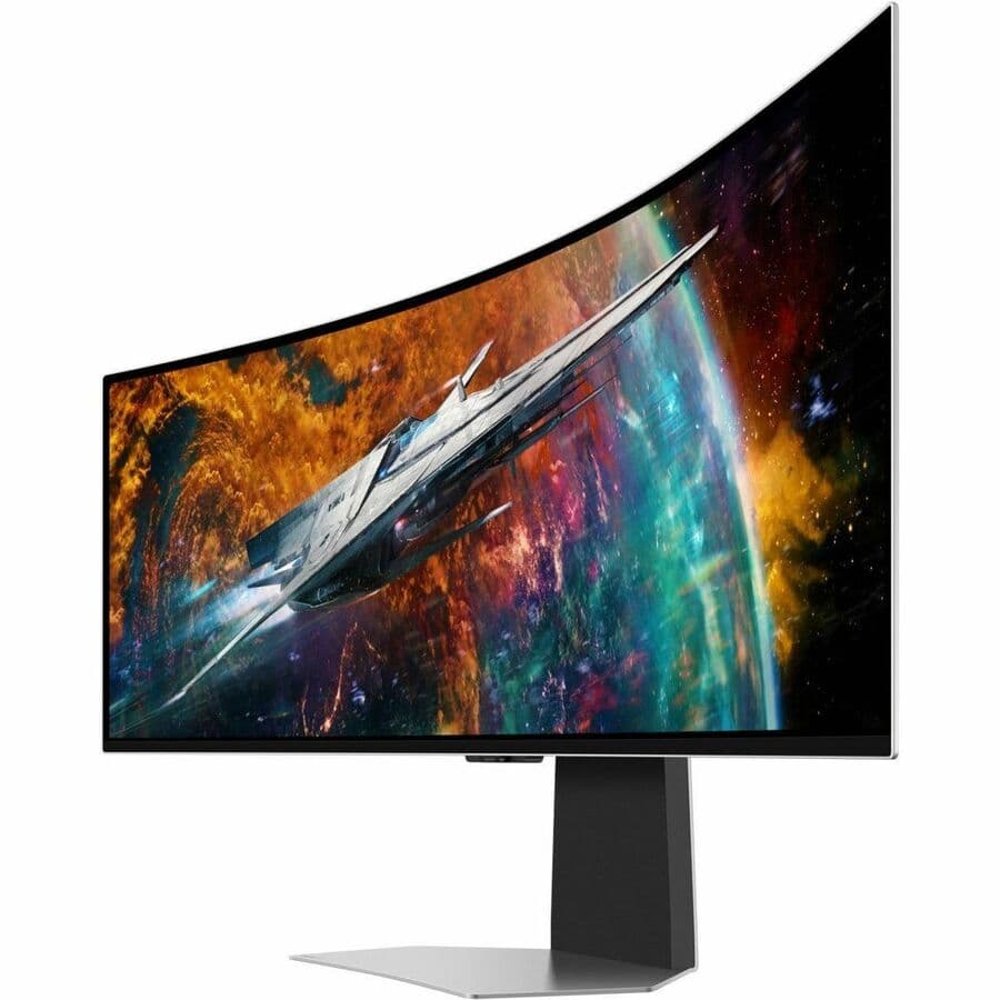 Samsung Odyssey G95SC 49-inch curved OLED ultrawide monitor with DQHD resolution