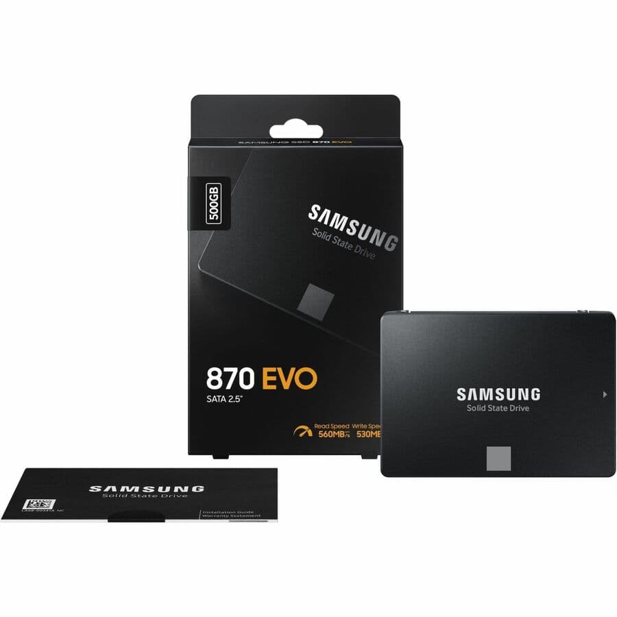 SAMSUNG 870 EVO 500GB SATA 2.5 INCH INTERNAL SSD view 16