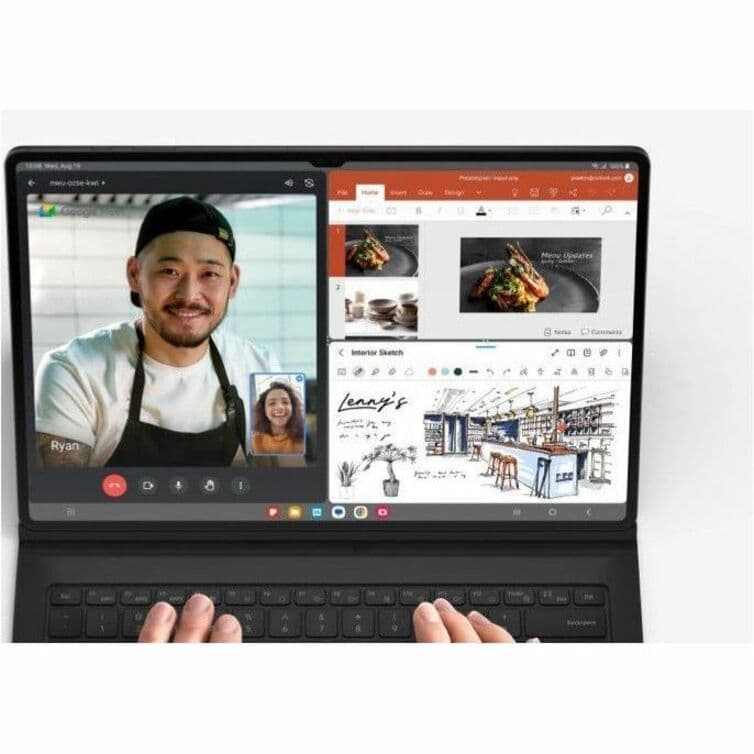 Samsung Galaxy Tab S9+ 12.4-inch AMOLED Android tablet with 256GB storage and 12GB RAM