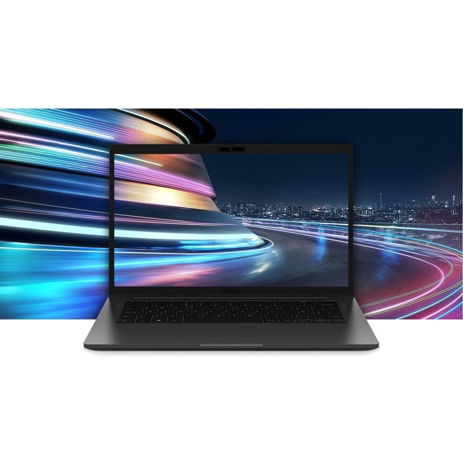 Samsung Galaxy Book2 Business notebook with 14 inch display, Core i5 processor, and Windows 11 Pro