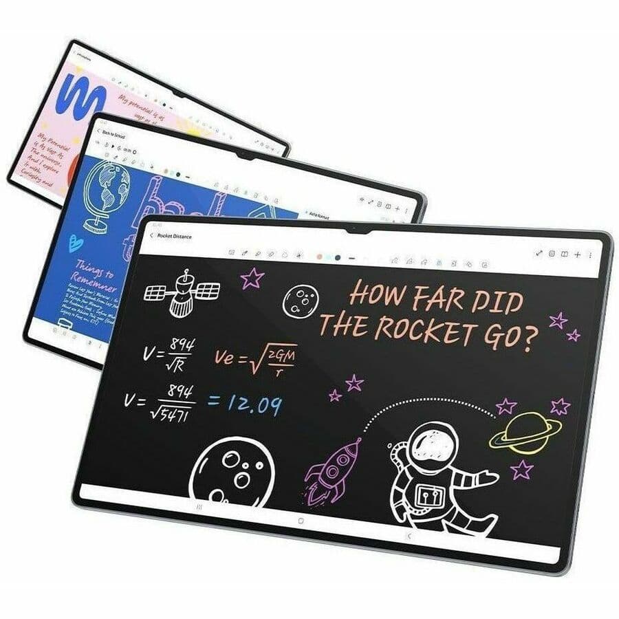 Galaxy Tab S10+ Moonstone Gray business tablet with 12.4-inch display and 512 GB storage