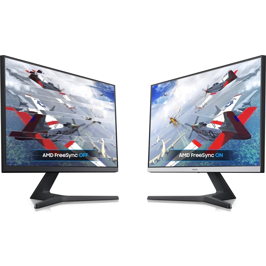 Samsung ViewFinity UR55 28-inch 4K UHD IPS HDR monitor on a clean desk