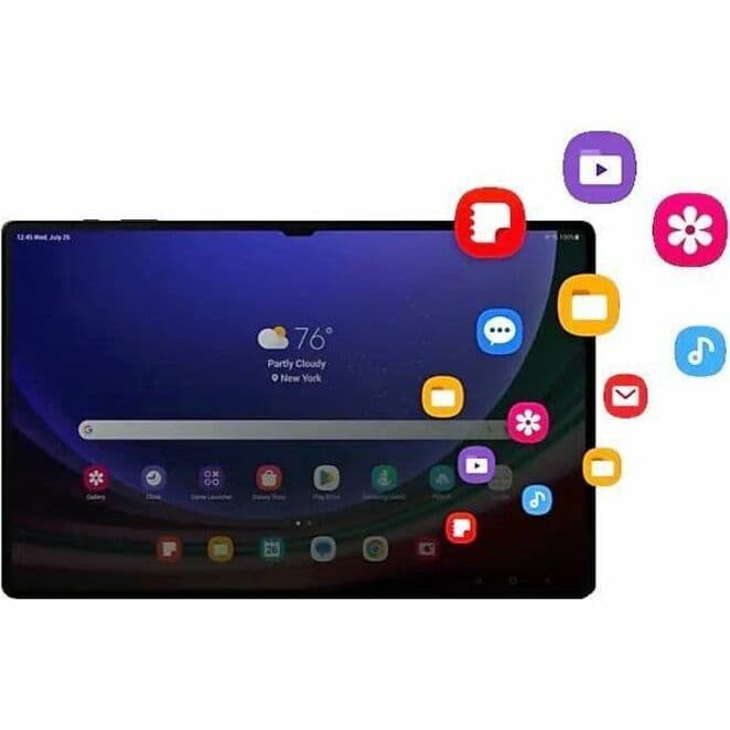 Samsung Galaxy Tab S9 128GB Gray tablet with 11-inch AMOLED display