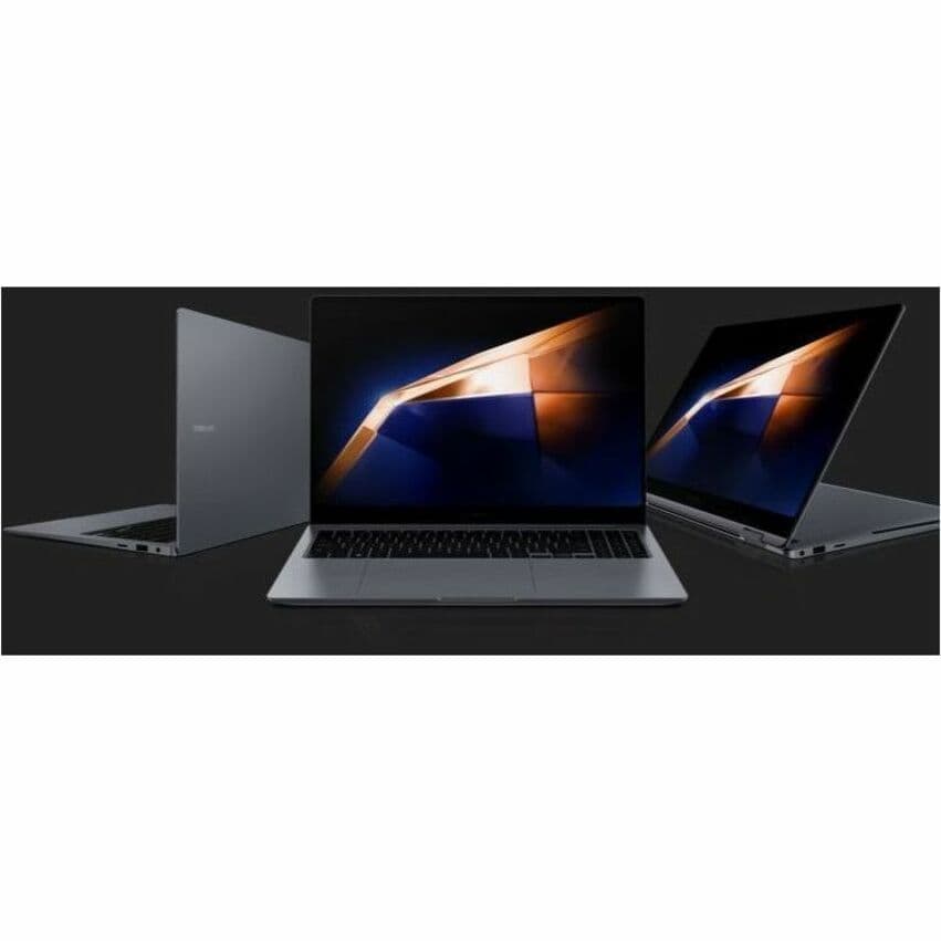 Samsung Galaxy Book4 Pro 14 business laptop in Moonstone Gray with Intel Core Ultra 7 and 16GB memory